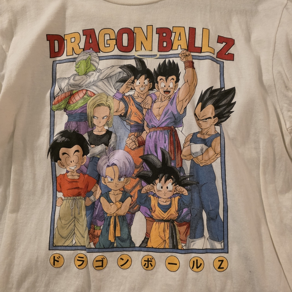 Hot Topic Dragon Ball Z Graphic Tee - White